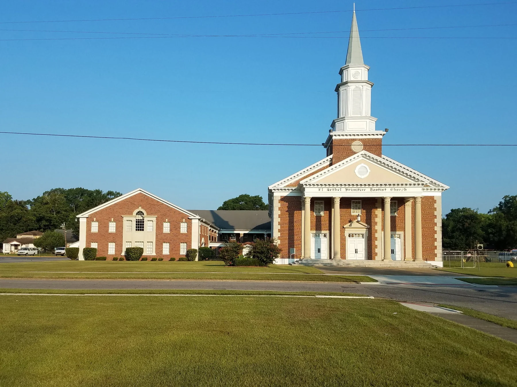 Exterior of El Bethel Primitive Baptist Church