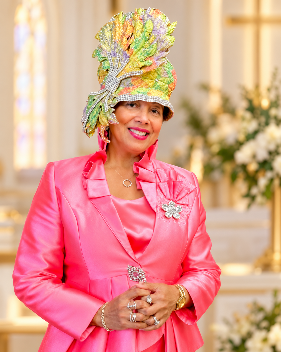 Portrait of First Lady Doris L. Yates